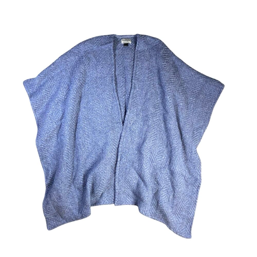 Blarney Woolen Mills Irish Knit Herringbone Wool Wrap